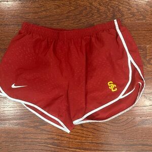 USC University of Southern California Nike Women's Crimson Athletic Shorts M